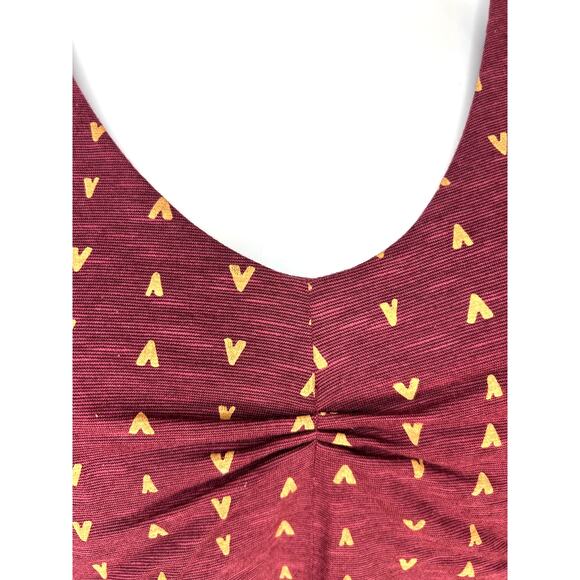 Toad & Co. Rosalinda Dress Port V Pattern 3/4 Sleeves Womens M - Picture 5 of 13